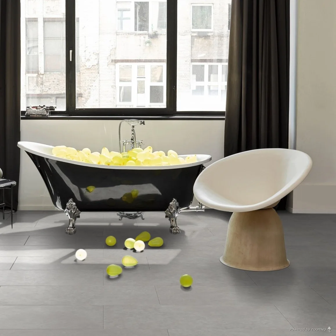 Ламинат Parador Trendtime 5 Бетон светло-серый с орнаментом 1743597 853×400×8