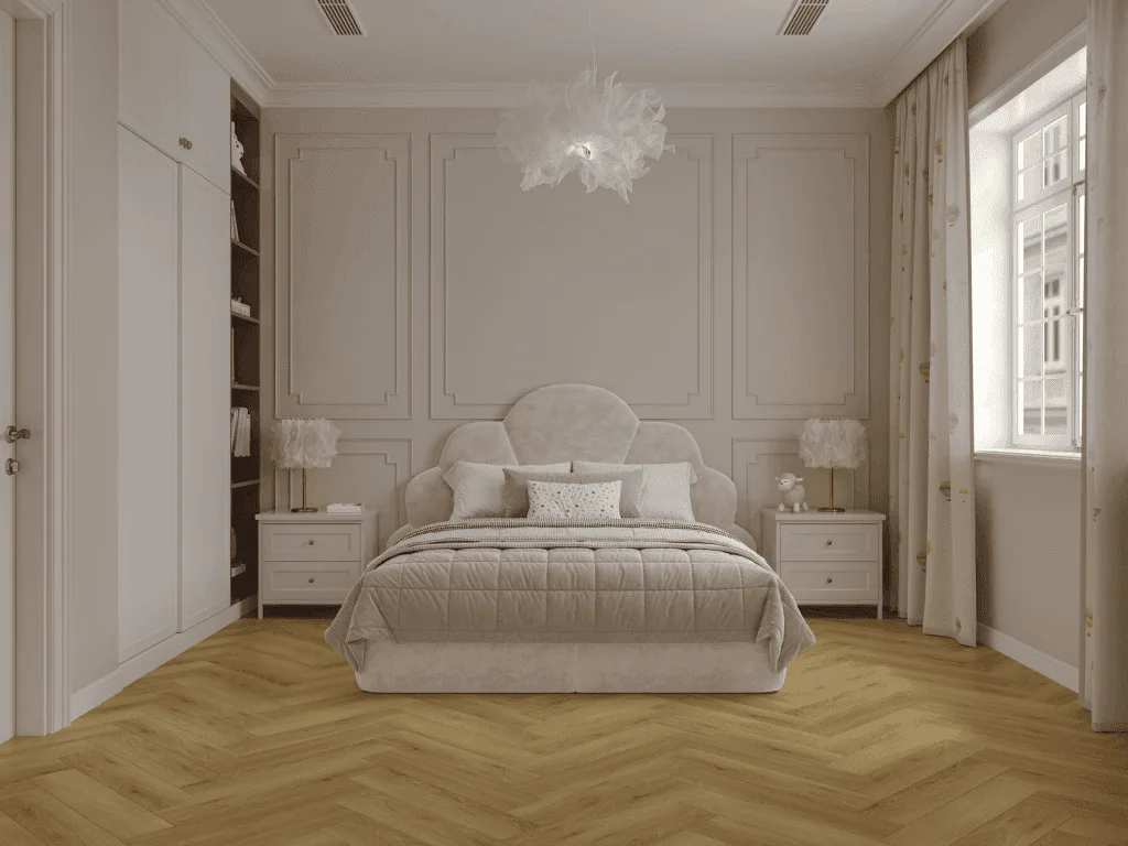Кварцвиниловый SPC ламинат Norland Parquet S Vuoksa 1055-8 венгерская елка 600×125×4