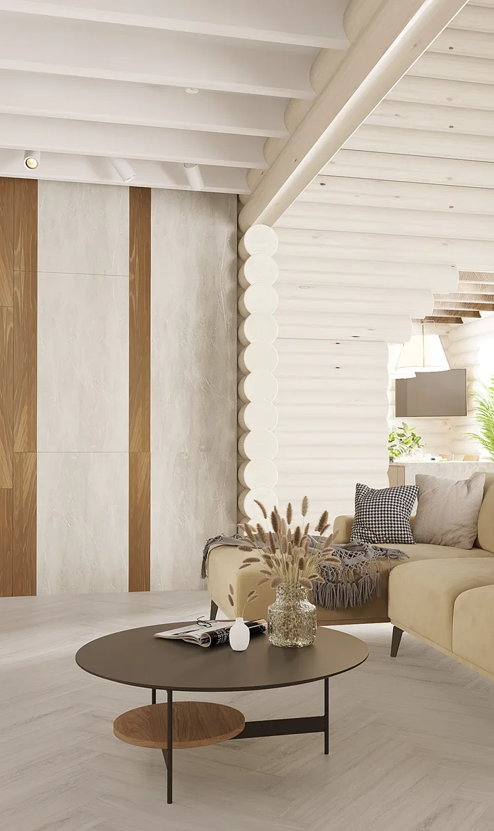 Кварцвиниловый SPC ламинат Vinilam Parquet Herringbone Паркет Санторини IS11366 венгерская елка 720×120×6,5