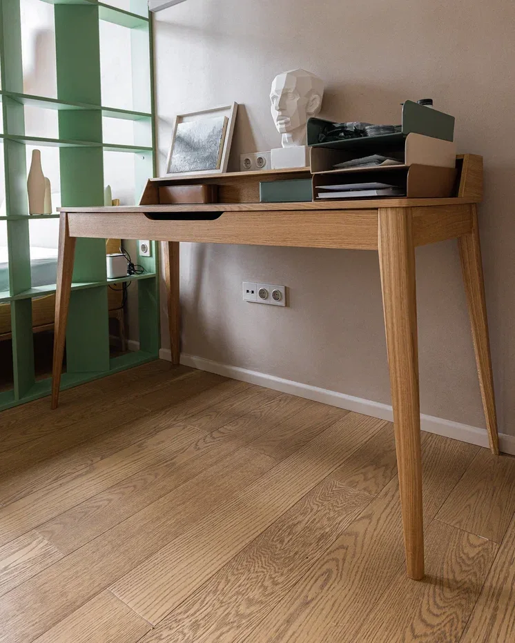 Композитная паркетная доска Quartz Parquet Классик Дуб карельский 419 400-1220×152×5