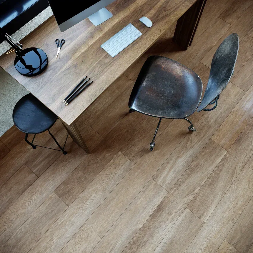 Кварцвиниловая плитка Invictus клеевая Maximus Plank New England Oak Toffee 1219×178×2,5