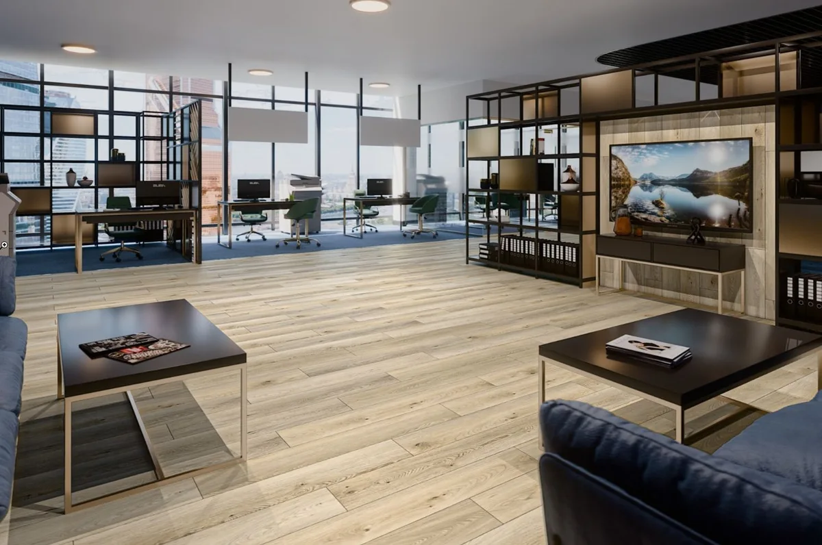 Кварцвиниловая плитка Damy Floor клеевая Family LVT Дуб Кавказский 9531-2A-LVT 1227×187×2,5