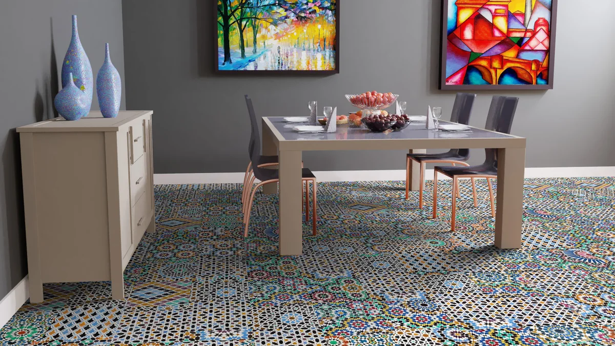 Ламинат Falquon Quadraic Mosaic Q001 810×400×8