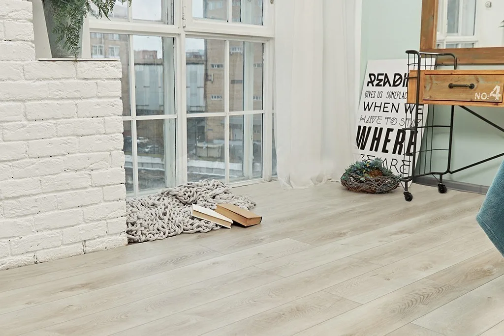 Кварцвиниловый SPC ламинат Alpine Floor Premium XL Дуб Белая ночь ECO 7-2 1524×180×8