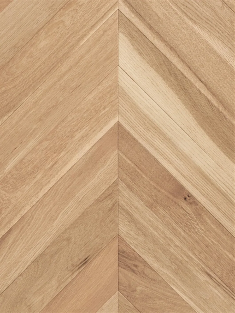 Инженерная доска Wood Bee Дуб Натур Браш ABC французская елка 510×92×12
