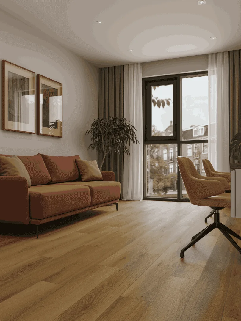 Кварцвиниловый SPC ламинат Alpine Floor Титан 6 Селен ECO 28-10-R 1220×183×6