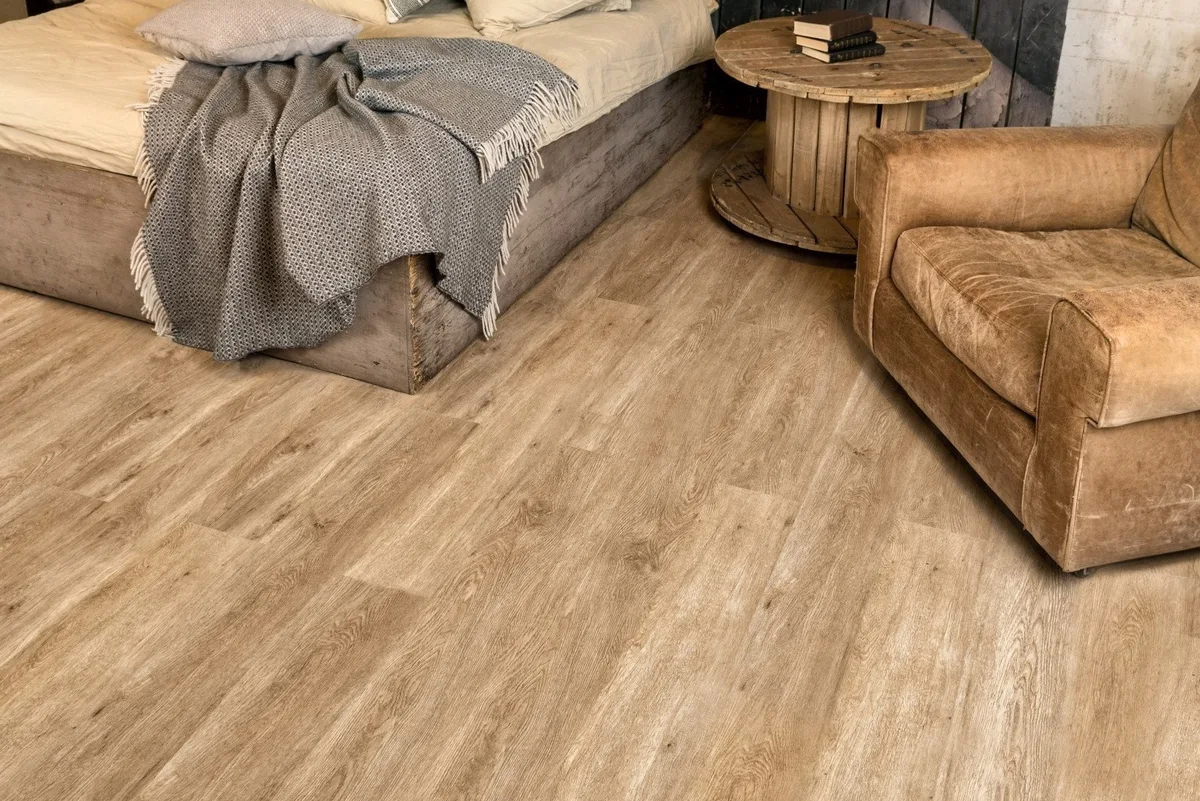 Кварцвиниловый SPC ламинат Alpine Floor Grand Sequoia Light Миндаль ECO 11-601 1220×183×3,5
