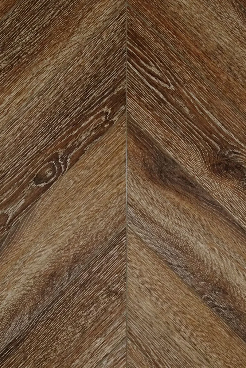 Кварцвиниловая плитка Damy Floor клеевая Chevron LVT Лувр DF04-Ch-LVT французская елка 600×127×2,5