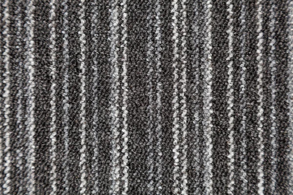 Ковровая плитка Bonkeel Space Strip Graphit 500×500×5,9