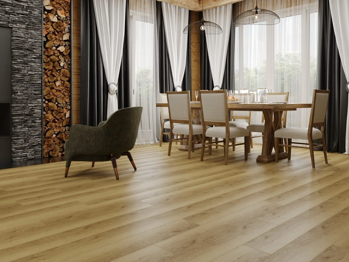 Кварцвиниловый SPC ламинат Cronafloor Radical Chic Селеста RC003 1200×180×5