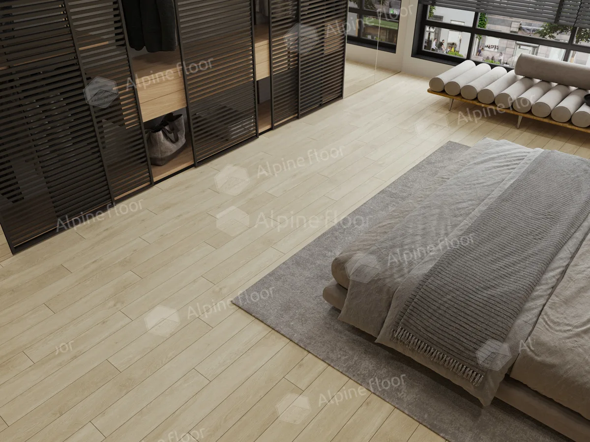 Кварцвиниловый SPC ламинат Alpine Floor Grand Sequoia Village Сонома ECO 11-307 1220×125×4