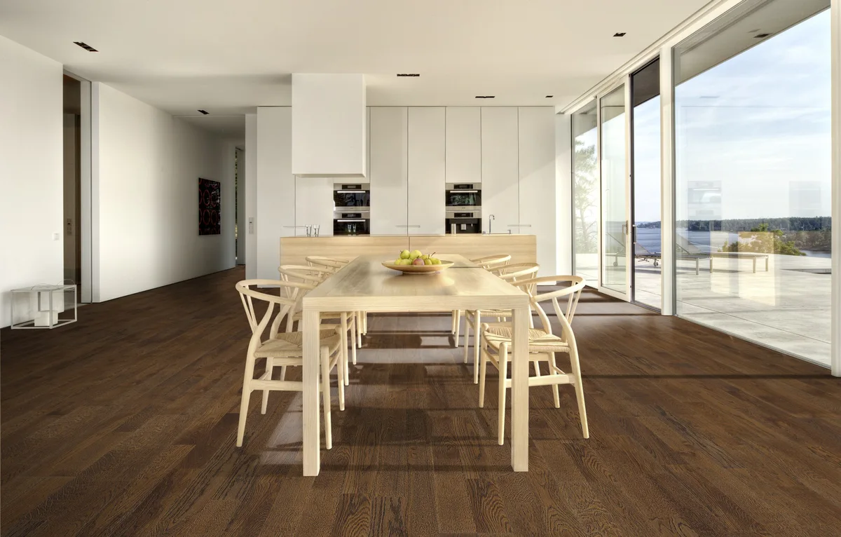 Паркетная доска Kahrs Гармония Дуб Солод Ale 153N6CEKQ1KW240 Lively 2423×200×15