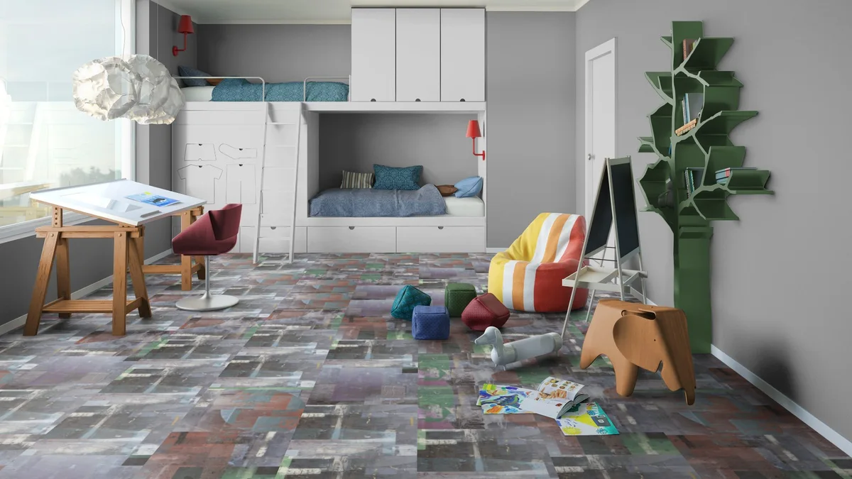 Кварцвиниловая плитка Tarkett Art Vinyl клеевая Lounge Digi Edition Paul DJ 457,2×457,2×3
