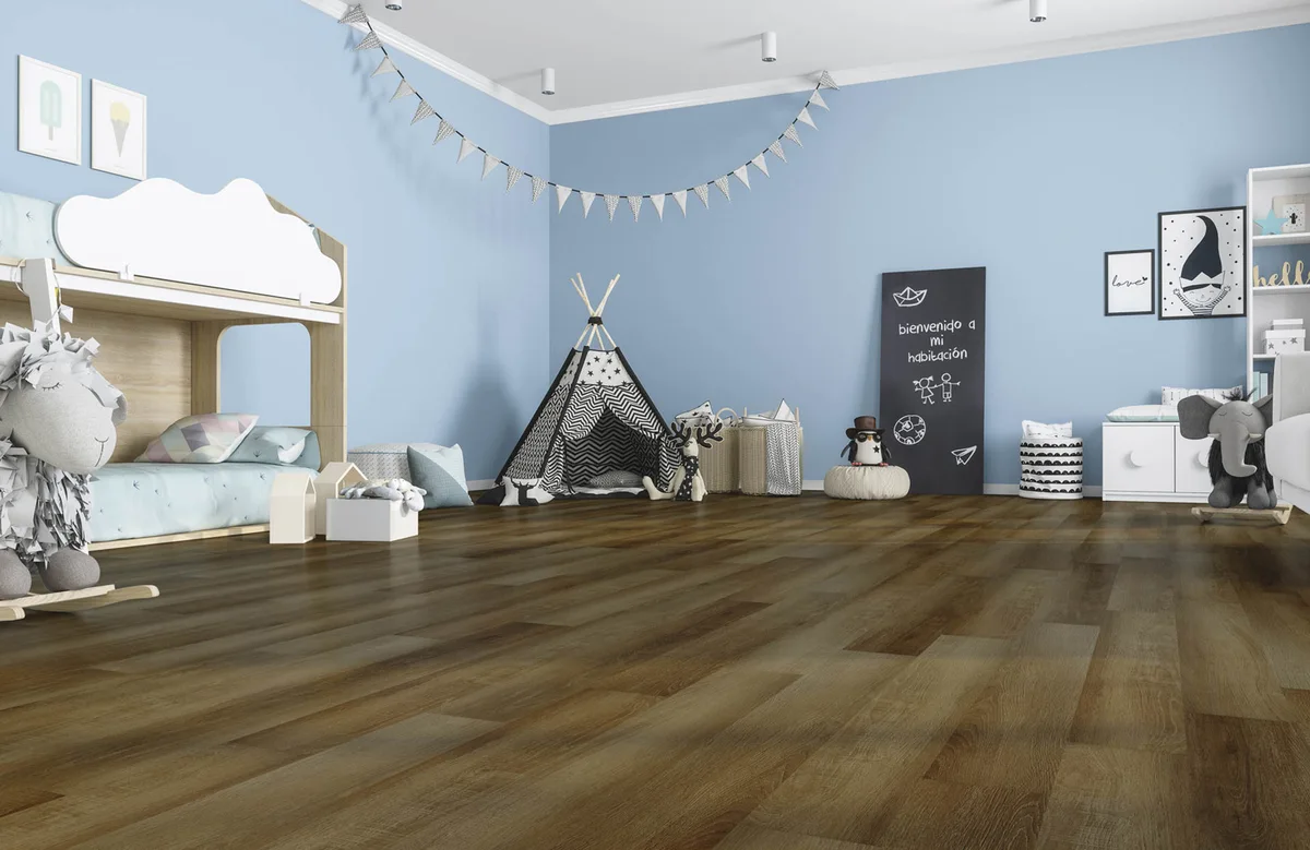 Кварцвиниловый SPC ламинат Fargo Comfort Дуб Чикаго 69W921 1220×150×4