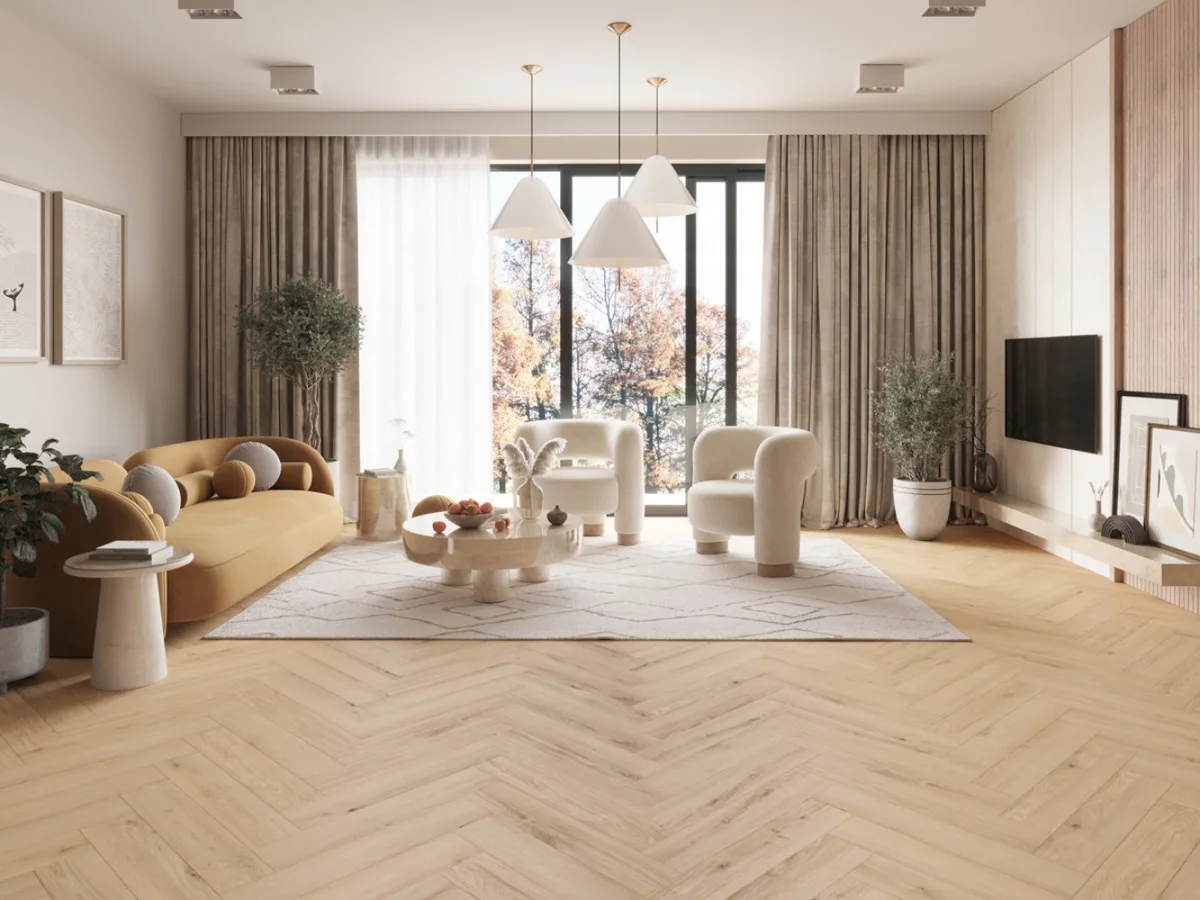 Ламинат Alpine Floor Ville Дуб Цетинский 63276 венгерская елка 643x131×8