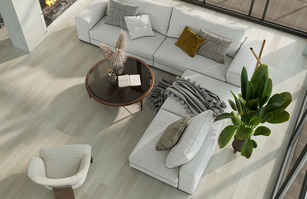 Композитная паркетная доска Quartz Parquet Классик Дуб лимба 405 400-1220×152×7