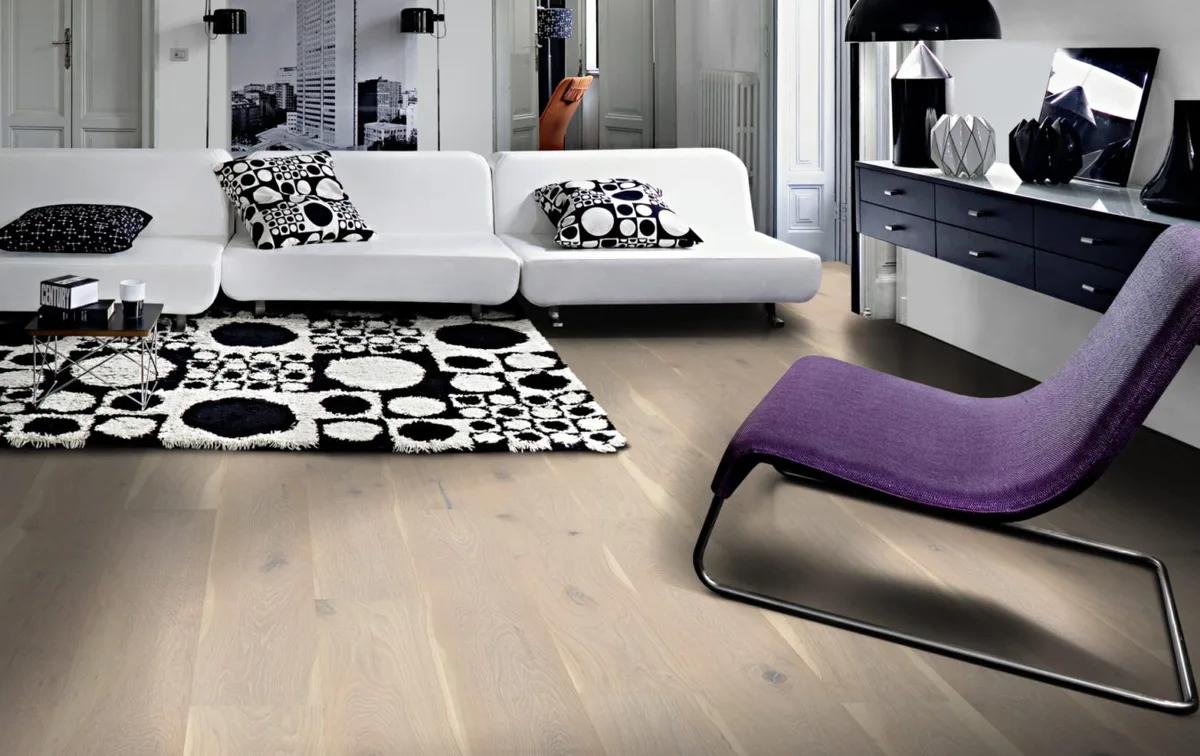Паркетная доска Kahrs Новая классика Дуб Кружево Nouveau Lace 151NAYEKS1KW240 Lively 2420×187×15