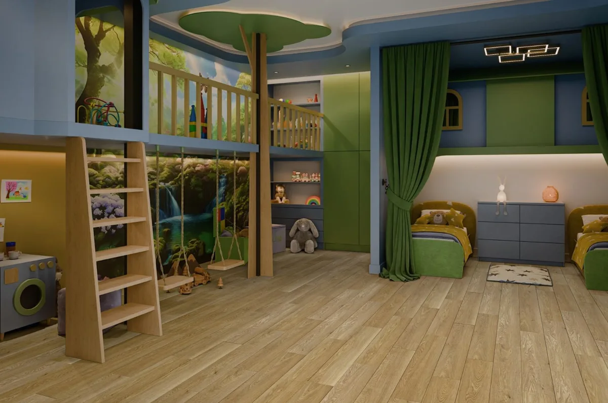 Кварцвиниловый SPC ламинат Damy Floor Family Дуб Медовый DF03-F 1220×180×4