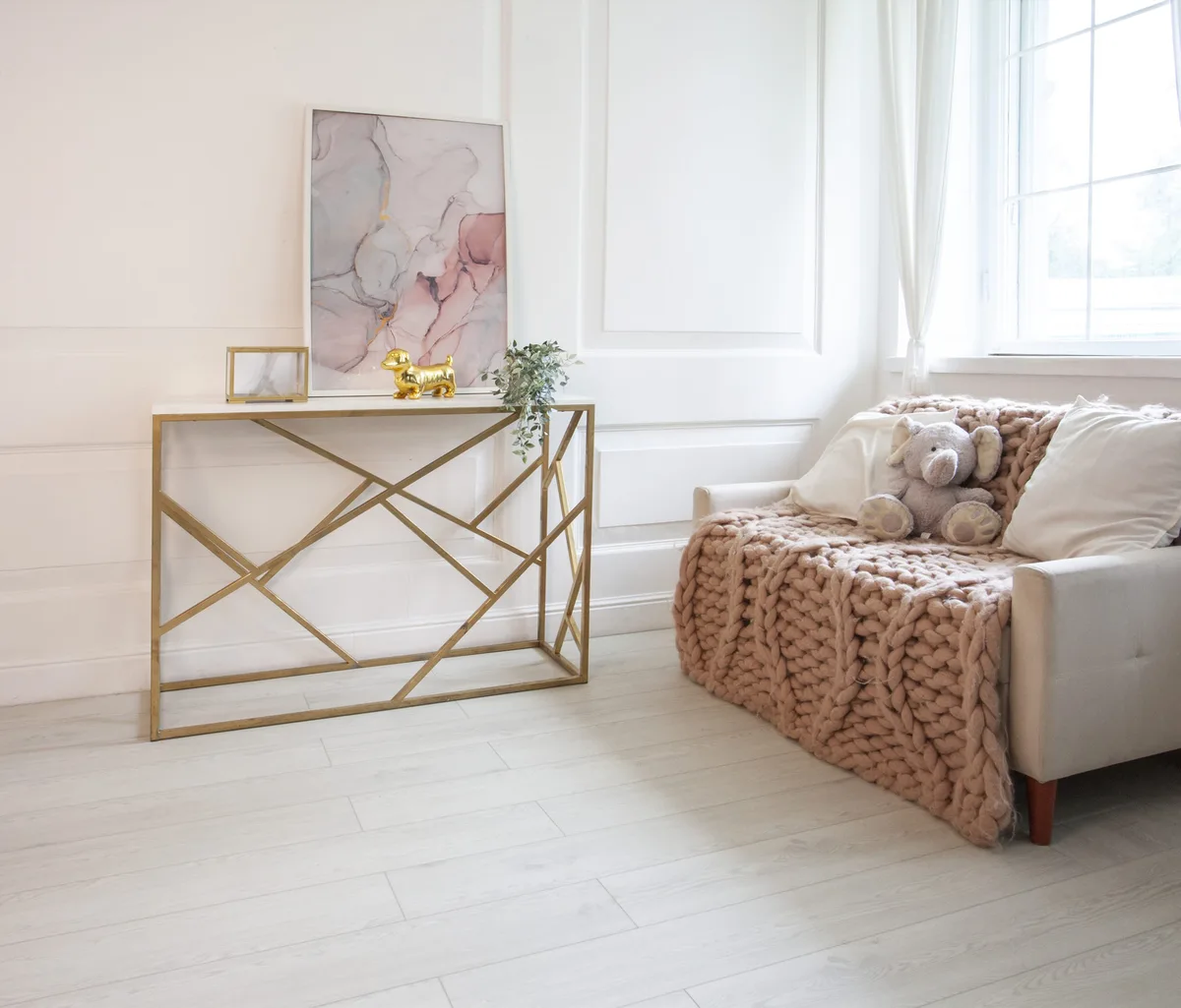 Кварцвиниловая плитка Damy Floor клеевая Family LVT Дуб Светлый TCM285-15-LVT 1227×187×2,5