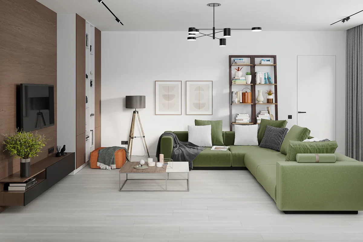 Кварцвиниловый SPC ламинат Damy Floor Family Дуб Зимний TCM304-3 1220×180×4,2