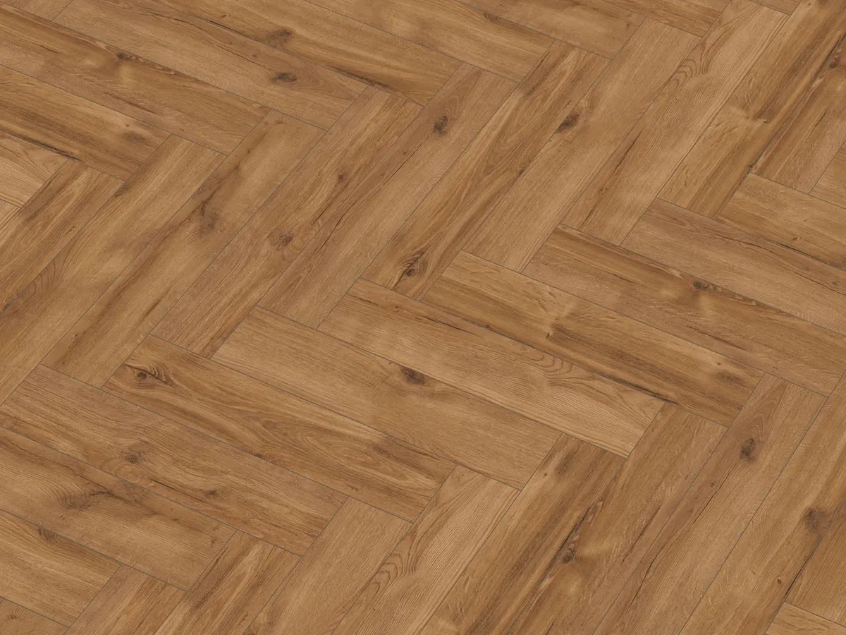 Ламинат My Step Herringbone Manor+ Дуб Корфу венгерская елка MS3710 643×131×10