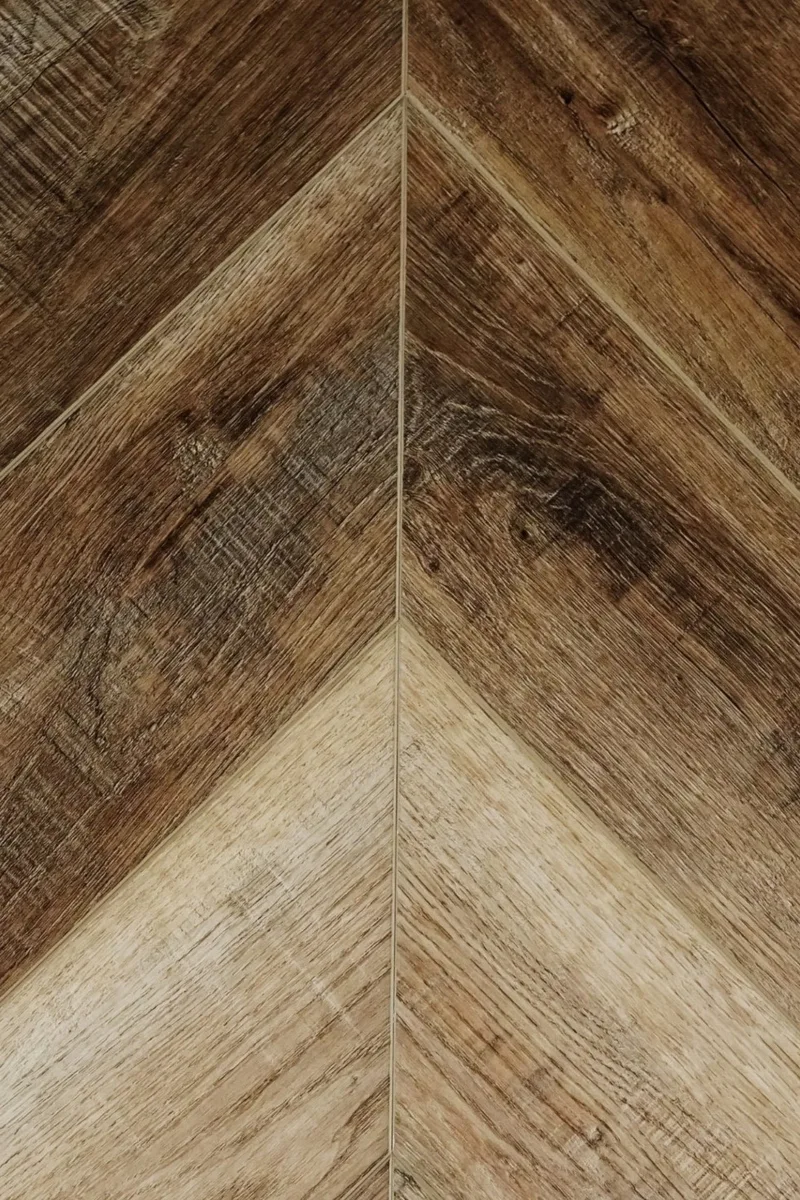 Кварцвиниловая плитка Damy Floor клеевая Chevron LVT Амбуаз DF06-Ch-LVT французская елка 600×127×2,5