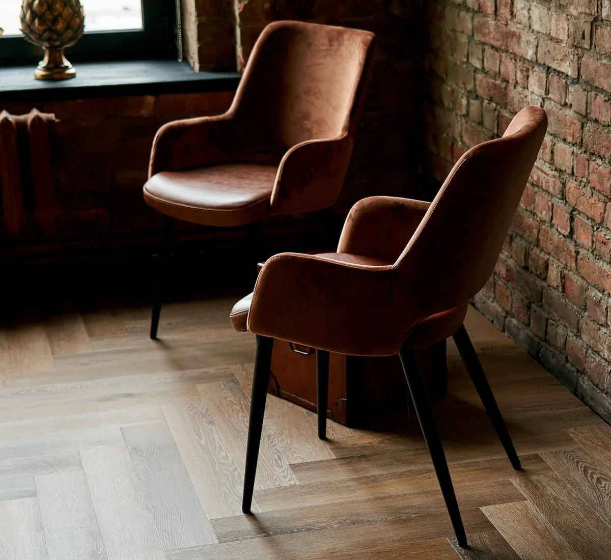 Кварцвиниловая плитка Vinilam клеевая Parquet Herringbone Glue Паркет Венецианский GD11199 венгерская елка 762×152,4×2,5