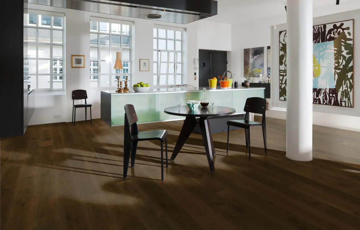 Паркетная доска Kahrs Новая классика Дуб Сепия Nouveau Tawny 151N8AEKA1KW240 Lively 2420×187×15