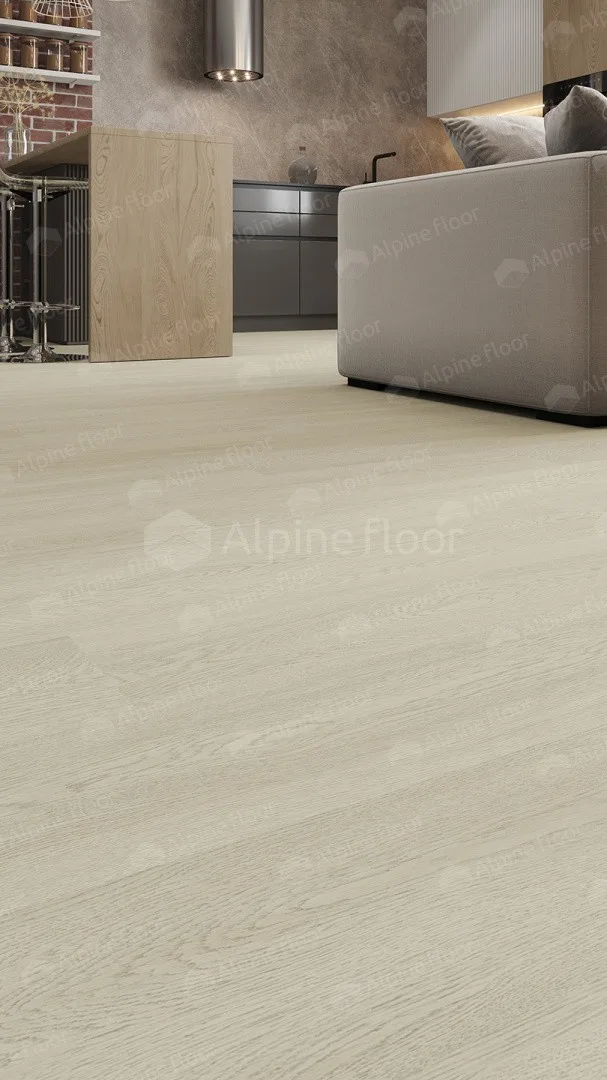 Кварцвиниловый SPC ламинат Alpine Floor Solo Plus Ленто ECO 14-501 1220×183×4
