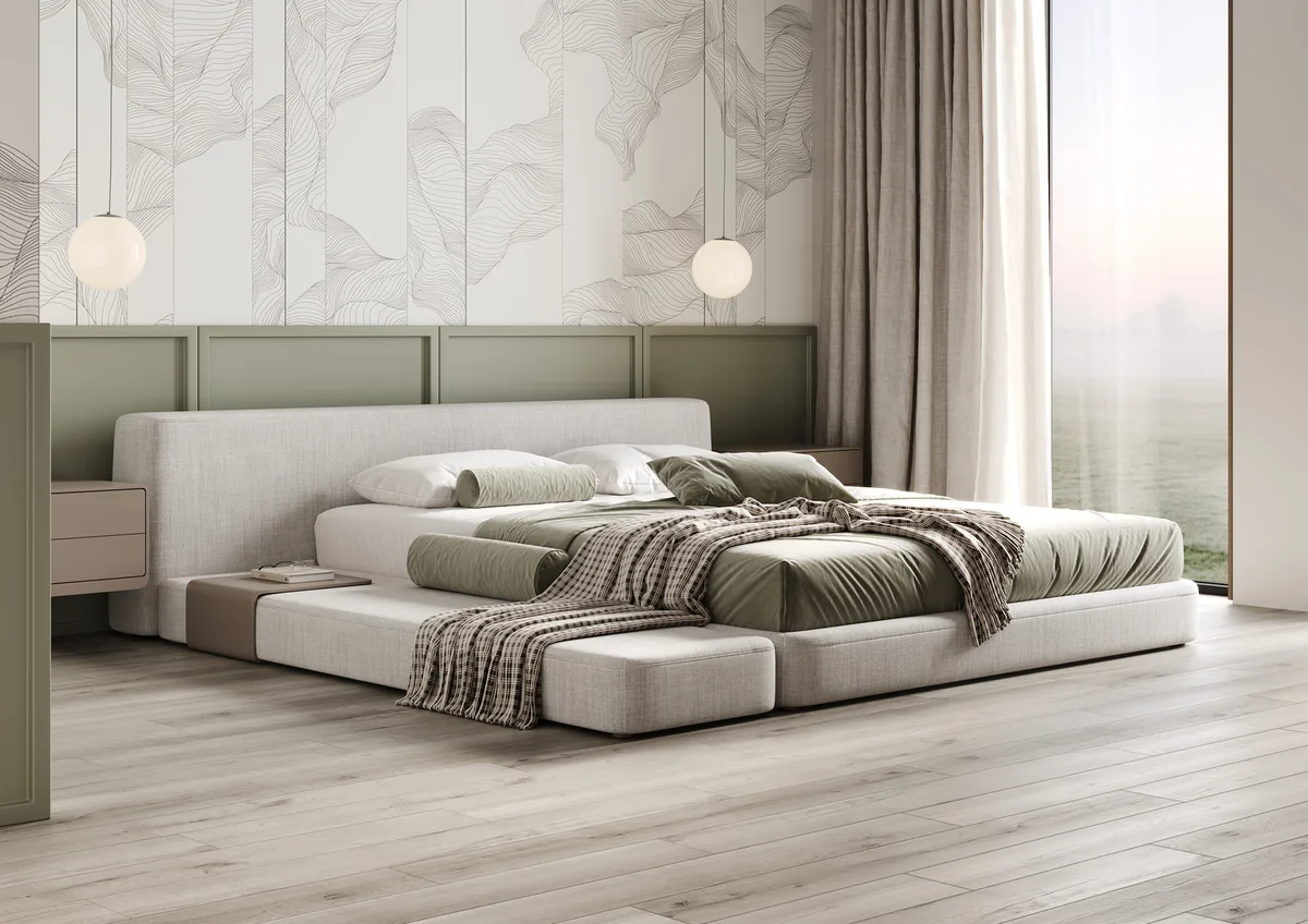 Кварцвиниловая плитка Fargo клеевая Comfort LVT Дуб Лондонский Туман 20-81996-14 1227×152×2,5