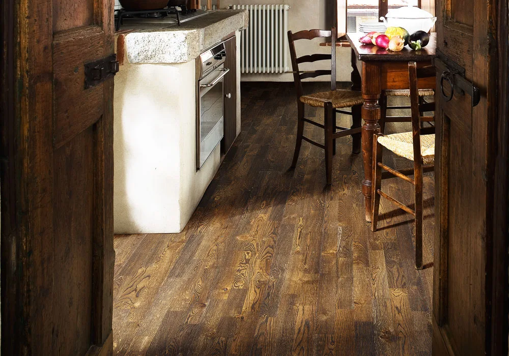 Паркетная доска Kahrs Гармония Дуб Грунт Soil 153N6EEKFEKW240 Lively 2423×200×15