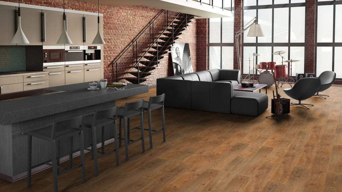 Ламинат Tarkett Estetica Oak Natur light brown 504015033 1292×194×9