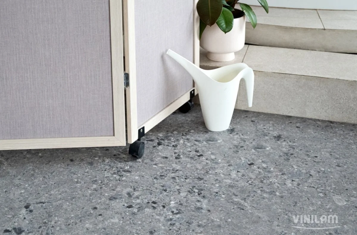Кварцвиниловая плитка Vinilam клеевая Ceramo Stone Glue Терраццо 71613 950×475×2,5