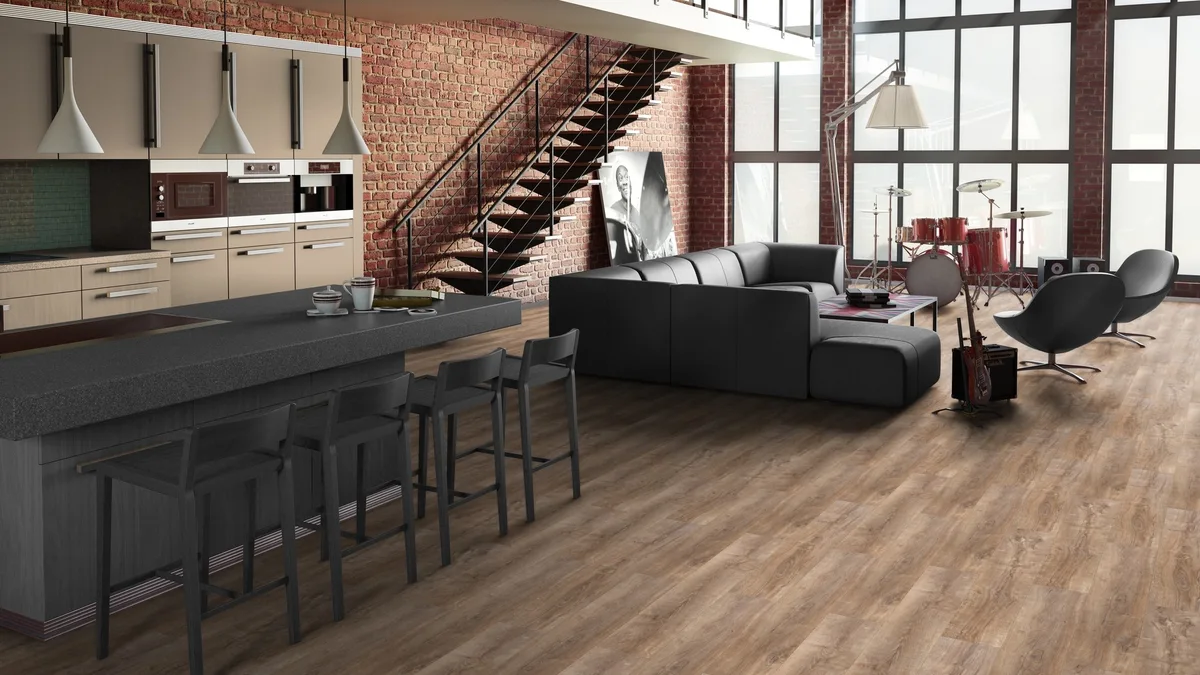 Ламинат Tarkett Estetica Oak Effect light brown 504015028 1292×194×9