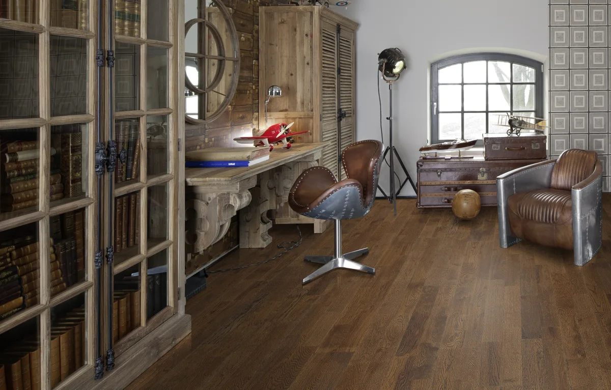 Паркетная доска Kahrs Гармония Дуб Солод Ale 153N6CEKQ1KW240 Lively 2423×200×15