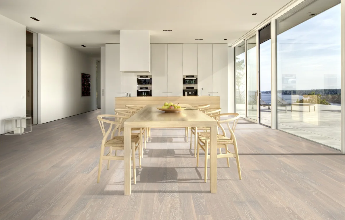 Паркетная доска Kahrs Гармония Дуб Сливки Cream 152N7BEK0WKW240 Variation 2423×200×15
