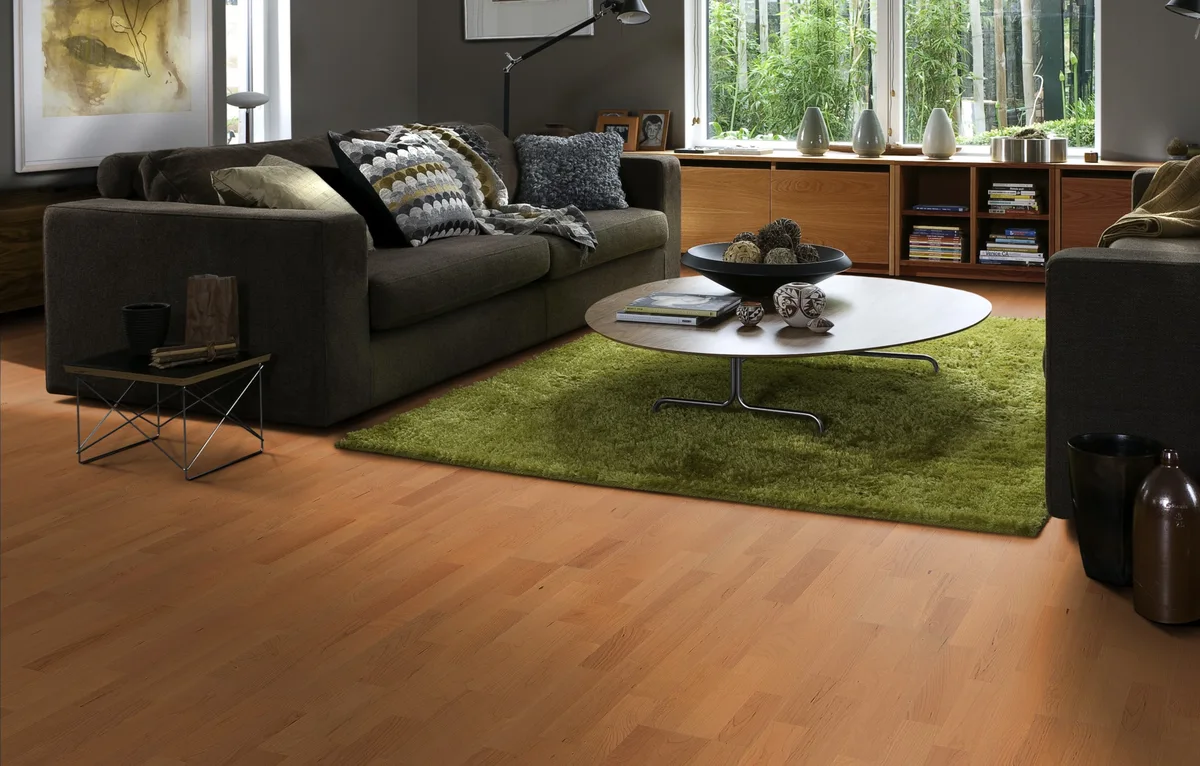 Паркетная доска Kahrs Американская Вишня Саванна Savannah 153N15CH50KW240 Calm 2423×200×15