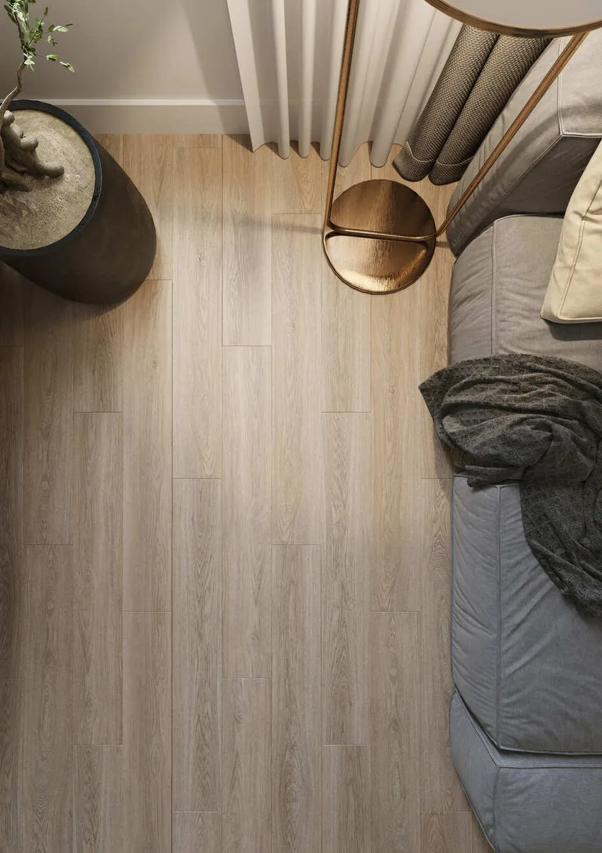 Кварцвиниловый SPC ламинат AlixFloor Natural Line Дуб Ирландский Темный ALX1560-7 1220×183×5