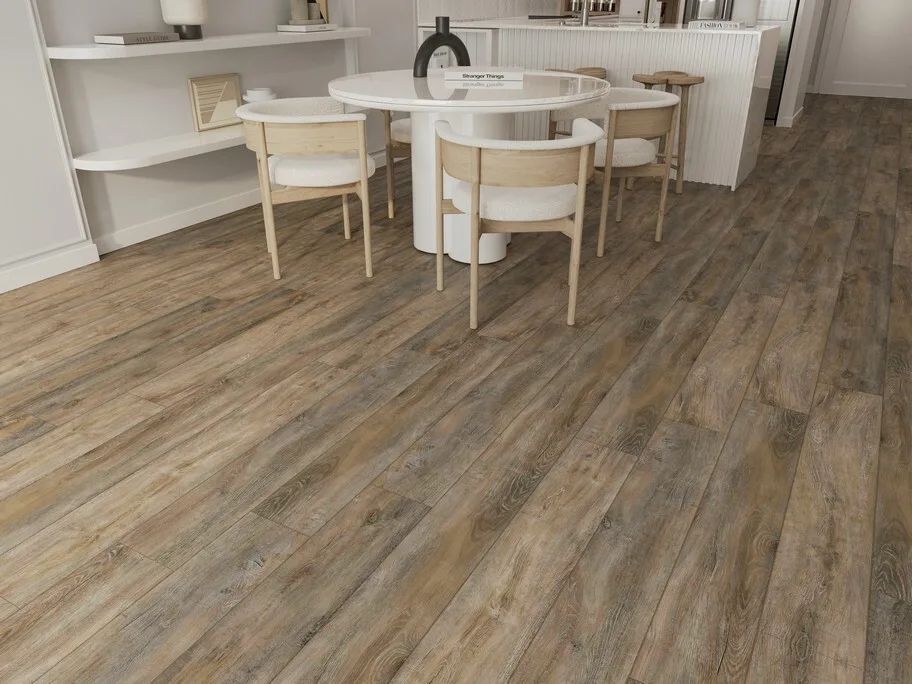 Кварцвиниловый SPC ламинат Evofloor Home Oak Ashen Дуб Пепельный L-20246 1220×183×4