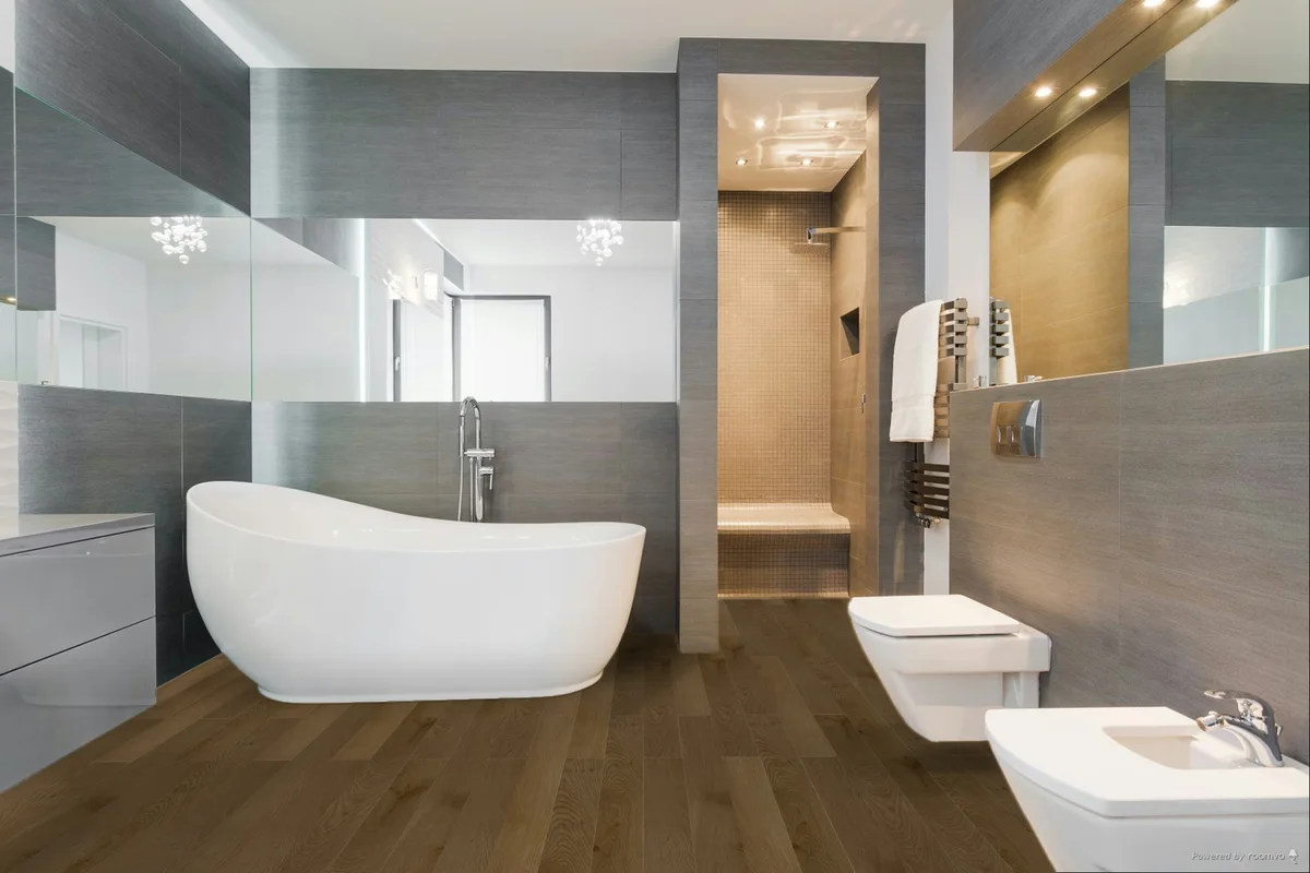 Кварцвиниловая плитка Fargo клеевая Comfort LVT Дуб Окленд 20-653-76 1227×152×2,5