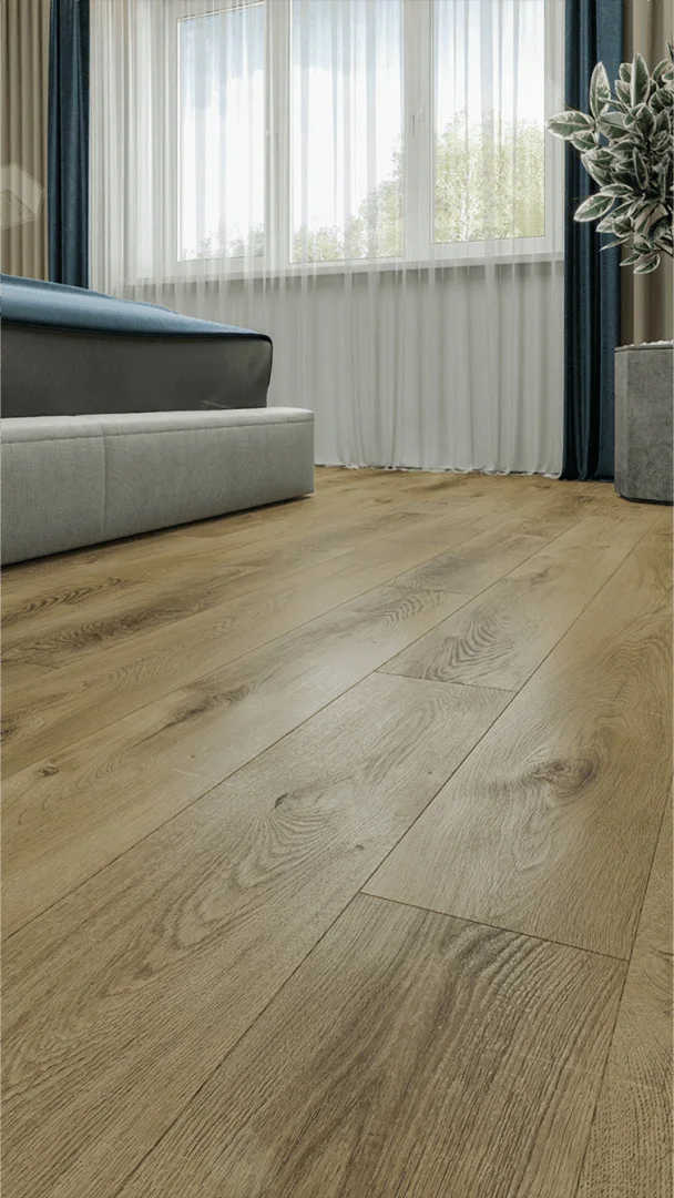 Кварцвиниловая плитка Alpine Floor клеевая Liberty Loose Lay Дуб Натуральный Отбеленный ECO 23-3 1227×187×5