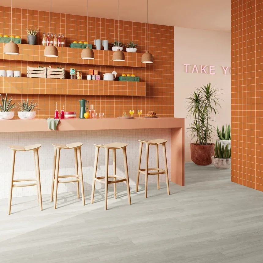 Кварцвиниловая плитка Invictus клеевая Maximus Plank French Oak Polar 1219×178×2,5