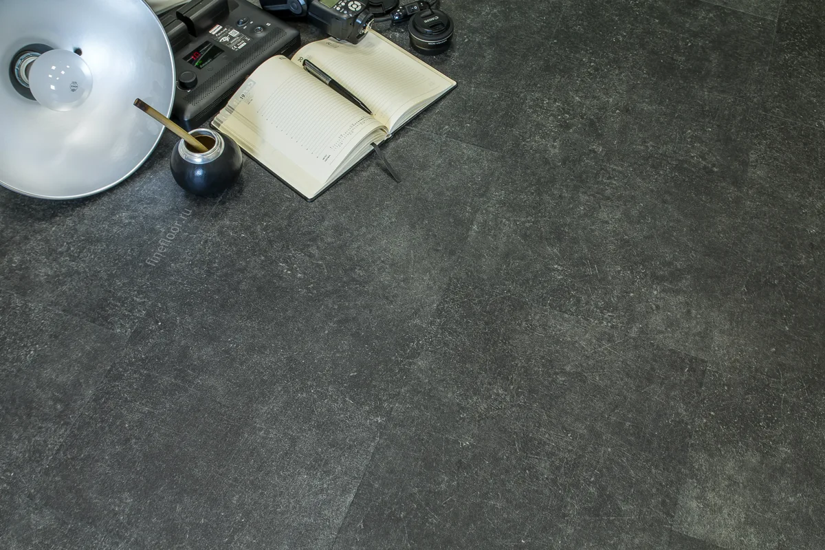 Кварцвиниловая плитка FineFloor замковая Stone Шато Миранда FF-1555 655×324×4,5