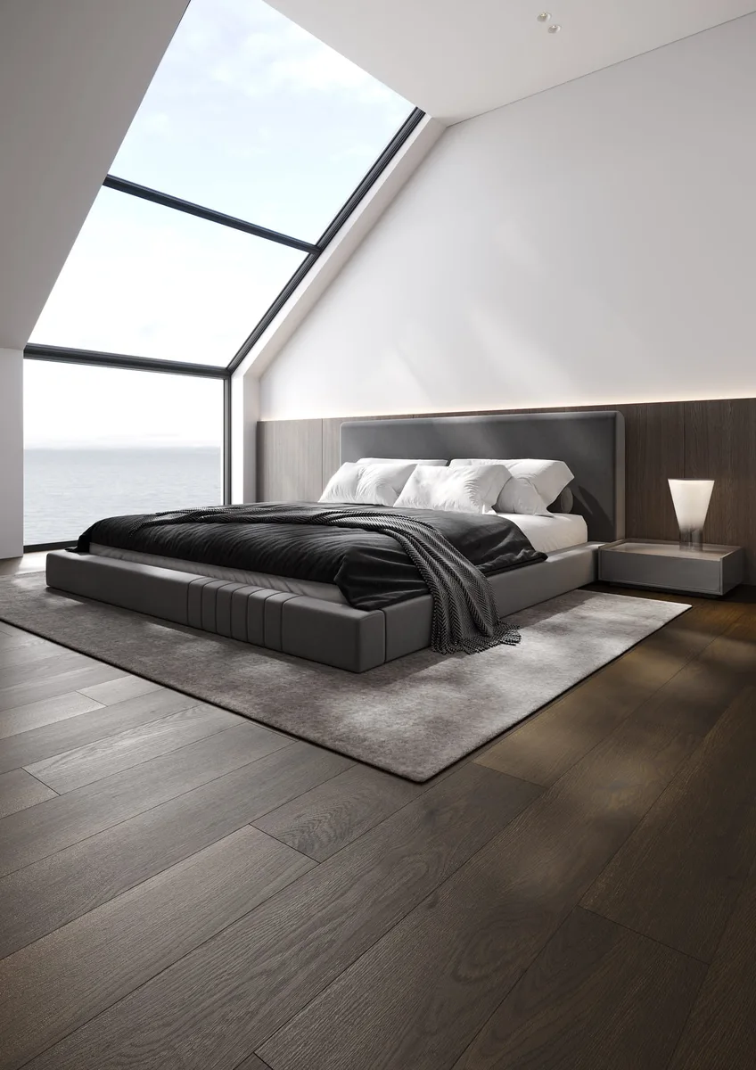 Кварцвиниловый SPC ламинат Fargo Bevel Дуб Каштановый 50-2123-03 1220×182×6