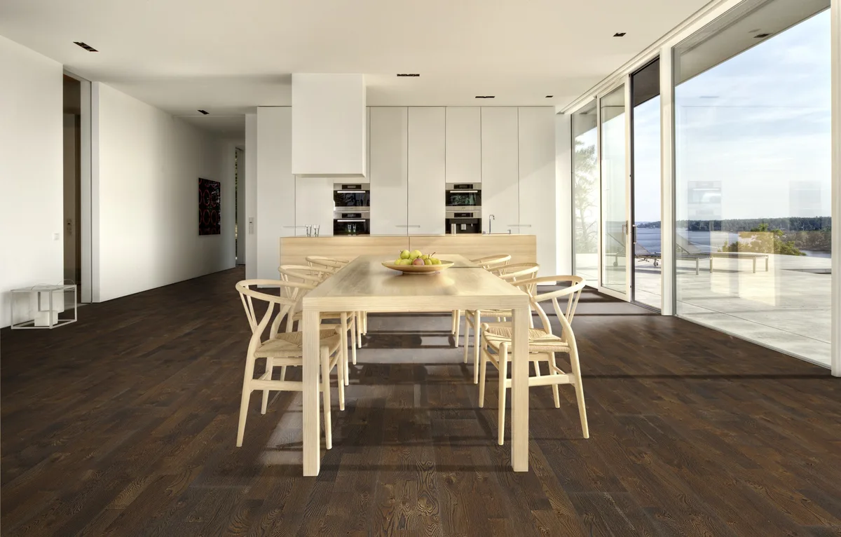 Паркетная доска Kahrs Гармония Дуб Грунт Soil 153N6EEKFEKW240 Lively 2423×200×15