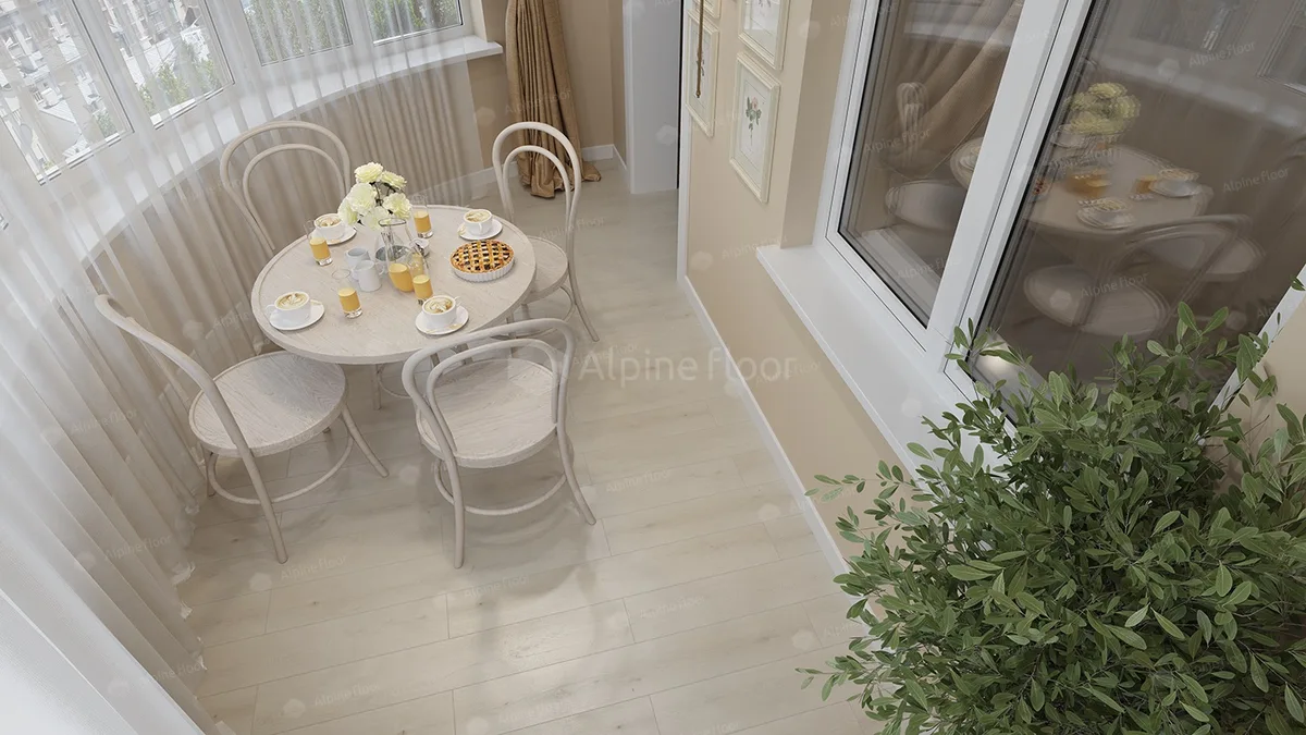Кварцвиниловый SPC ламинат Alpine Floor Grand Sequoia Гиперион ECO 11-25 1220×183×4
