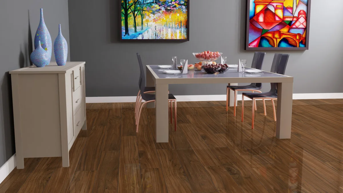 Ламинат Falquon Blue Line Wood 8 Morris Walnut D4188 1220×193×8