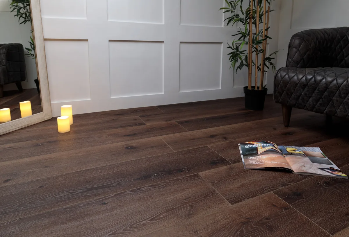 Кварцвиниловый SPC ламинат Aquafloor RealWood XL AF8010XL 1524×228×8