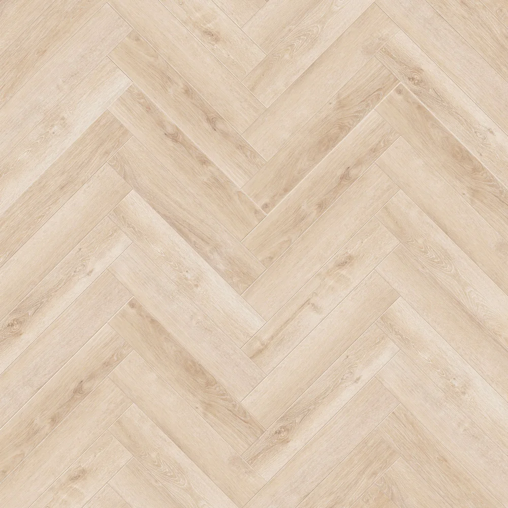 Кварцвиниловый SPC ламинат Cronafloor Herringbone Дуб Дижон H010 венгерская елка 640×128×4,5