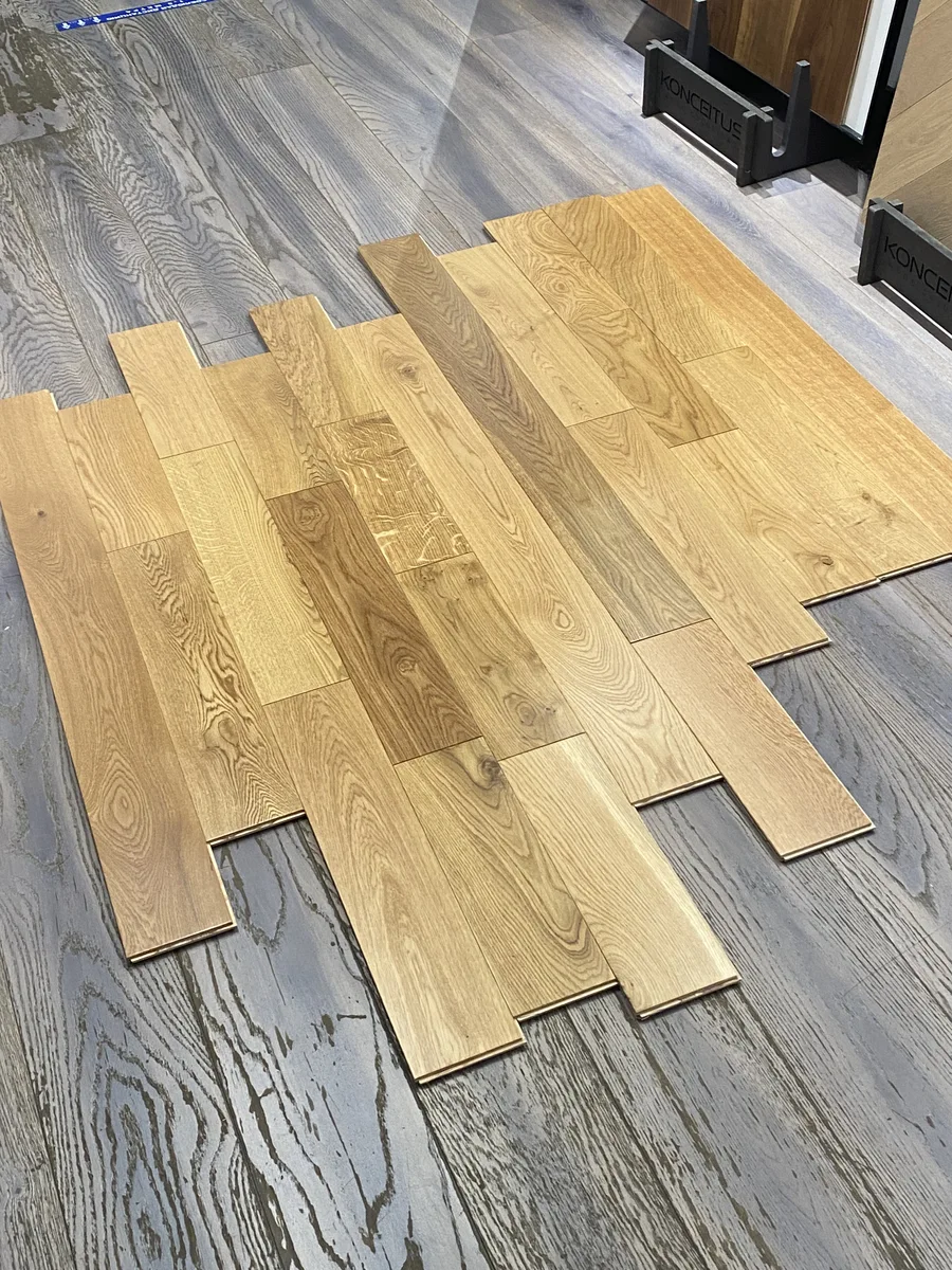 Инженерная доска HM Flooring Дуб Natural Millrun 400-1200×127×12